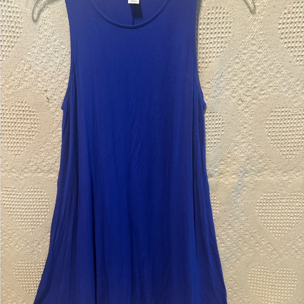 Small Old Navy Royal Blue Tunic Tank Top - super soft material